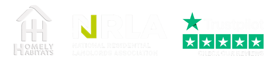 Homely Habitats, National Residential Landlords Association member, Trustpilot reviews